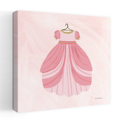 Pretty Princess Dress Whimsical Abstract Contemporary Art
