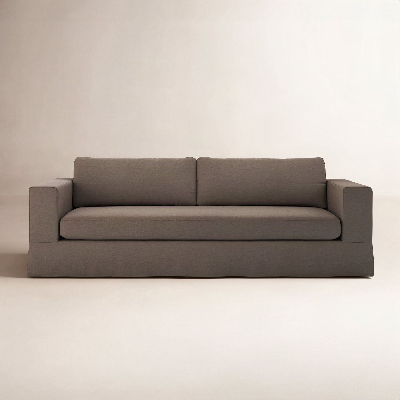 Demetri Upholstered Sofa, Savoy Coffee 61% Polyester;31% Viscose;8% Flax