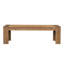 Banc en bois d'acacia massif Abagail Ronny