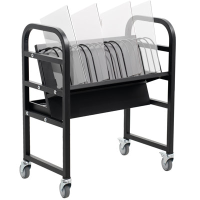 VIVO Black 16-Device Mobile Open Charging Cart