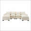 Grand canapé modulaire en U en chenille-1585526972