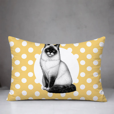 Ragdoll Cat Indoor/Outdoor Reversible Pillow