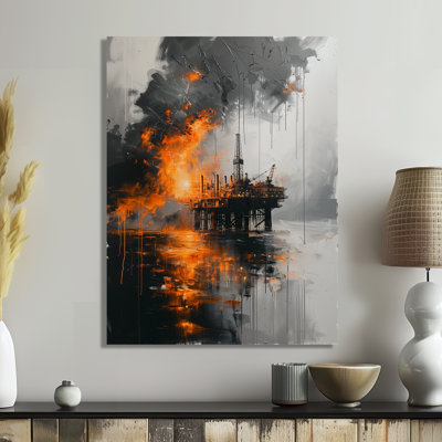 Plateforme décorative grise et grise