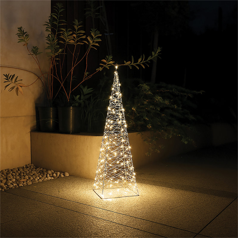 LED Indoor / Outdoor Lantern, 65.5cm H x 17.5cm W x 17.5cm D