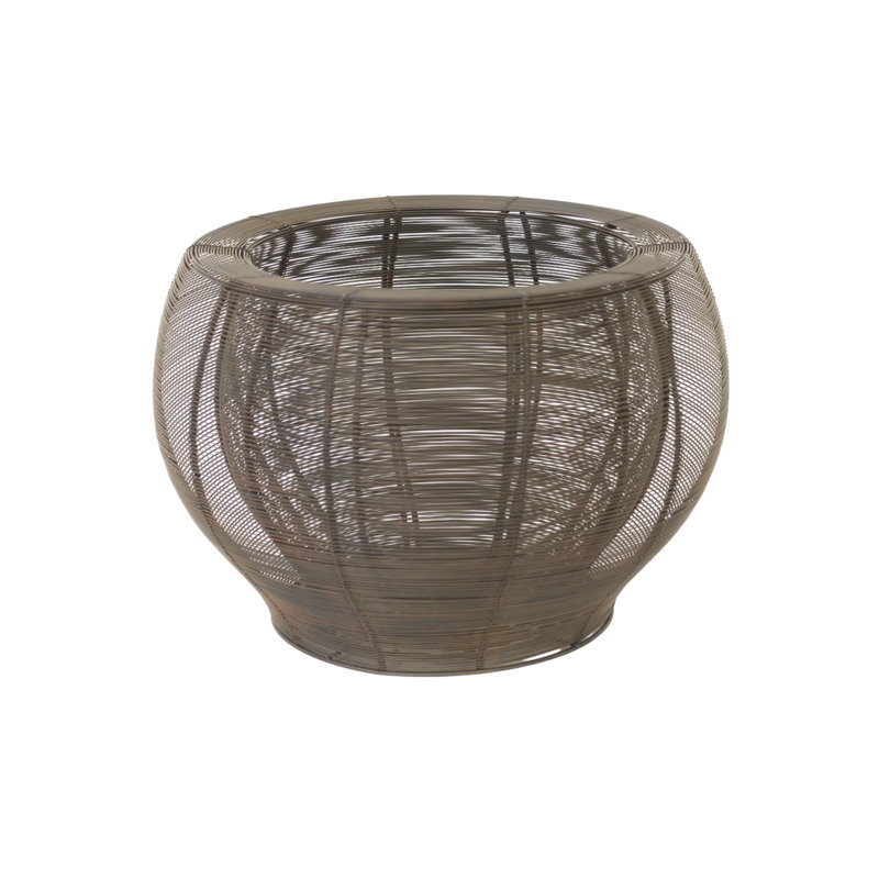 Pot à fleurs en bronze