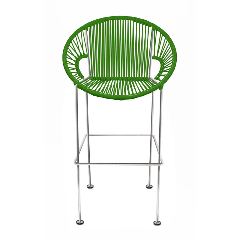 Tabouret 31 ", Cactus, Chrome