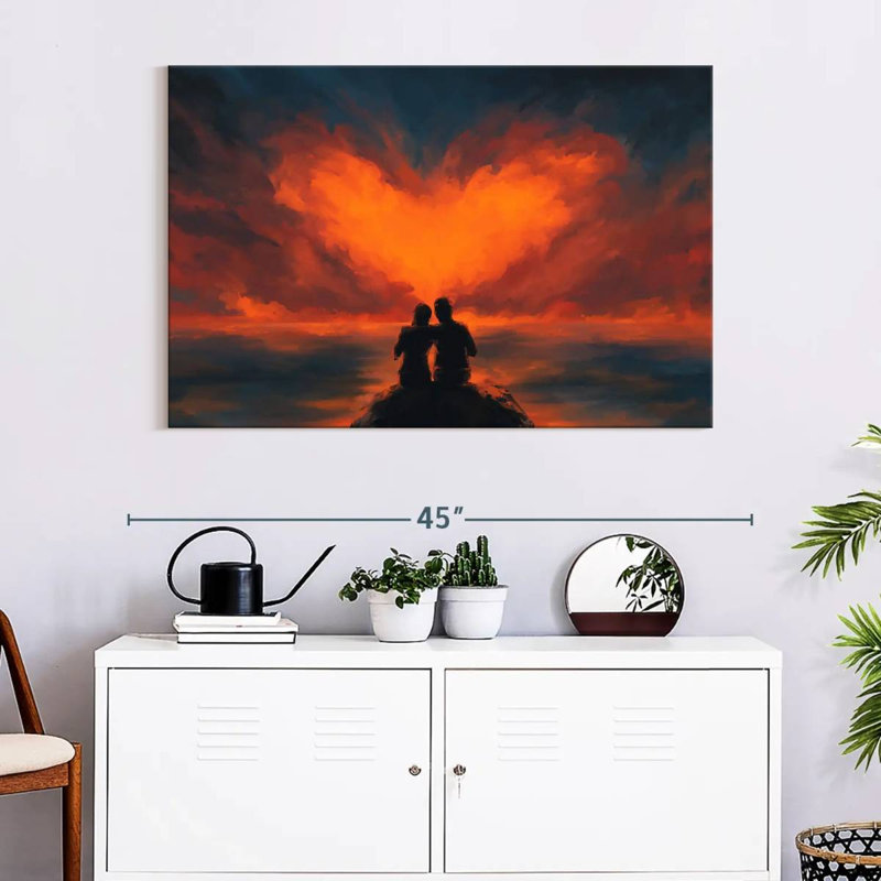 Hardie Couples, 26" H x 39" W