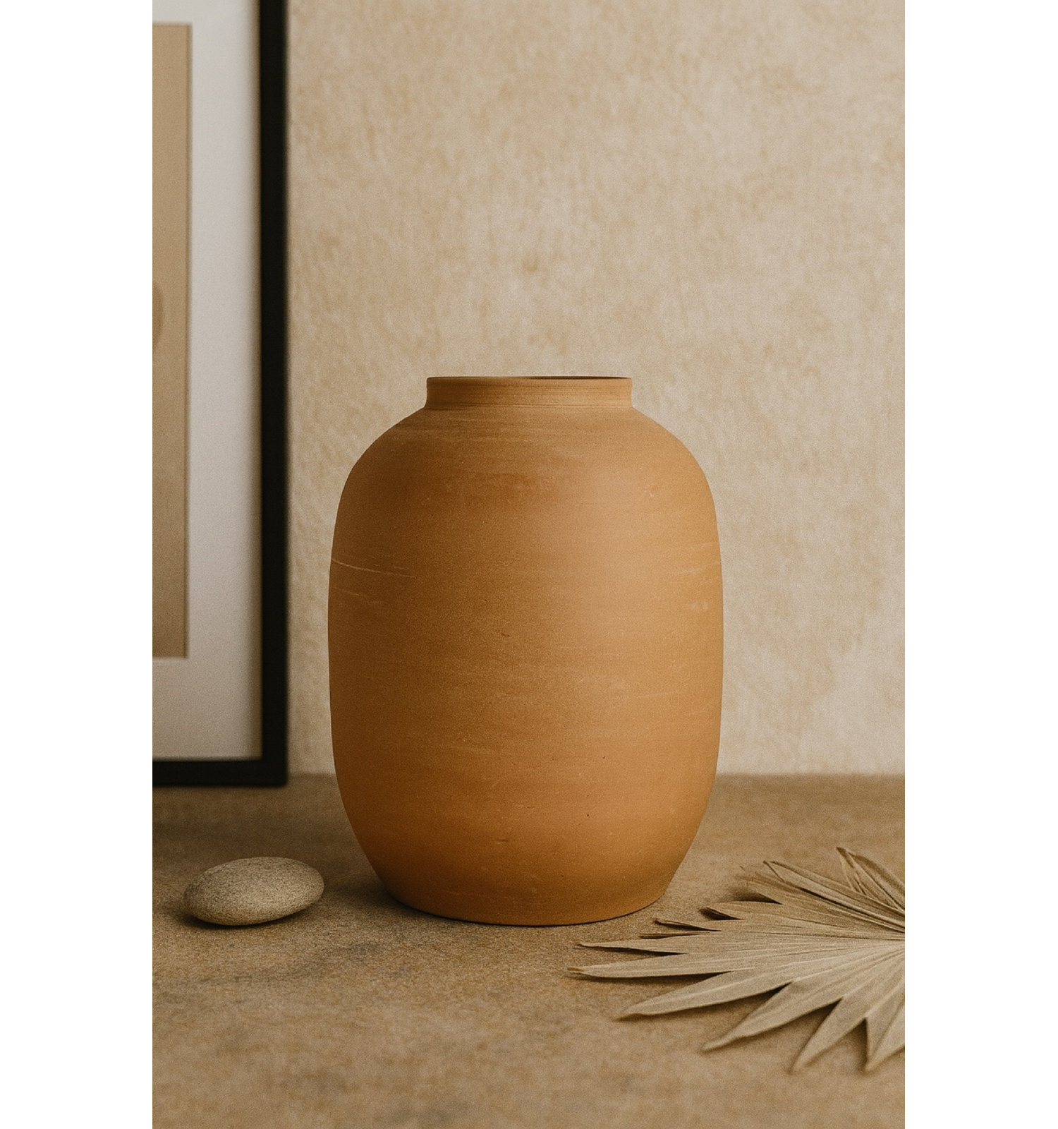 Patron Terracotta Table Vase