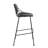 Bevers Upholstered Counter Stool with Metal Frame-1390363112-1390317567