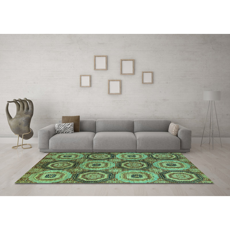 Washable Oriental Indoor Rug, Rectangle 2' x 4'