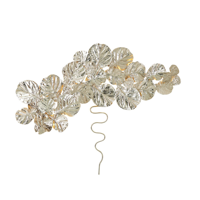 Fiddle Plug-in Design Wall Light, Nickel