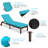 Outdoor Chaise Lounge , Cushion Included-1027905490