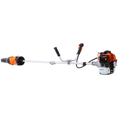 52cc 3-in-1 Gas Powered String Trimmer, Brush Cutter and Blower with Shoulder Strap
