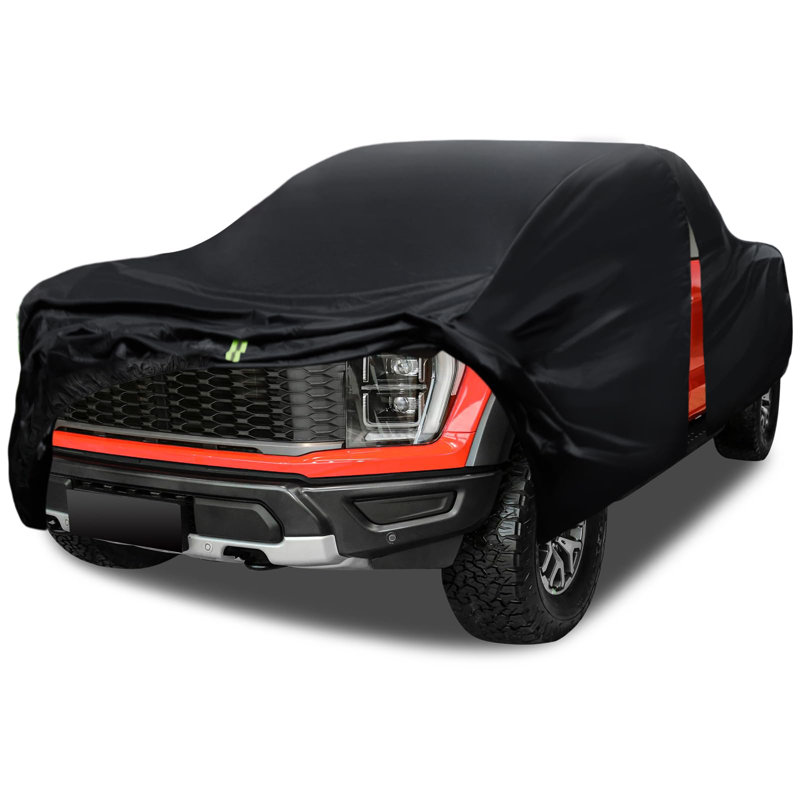 6-Layer Waterproof Truck Cover All Weather T3 Size (Up To 240"), Windproof Pickup Cover For Ford F150 Chevrolet Silverado GMC Sierra Ram 1500