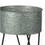 Ensemble de 3 pots décoratifs en métal Huxley