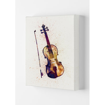 Violin by Michael Tompsett - Print