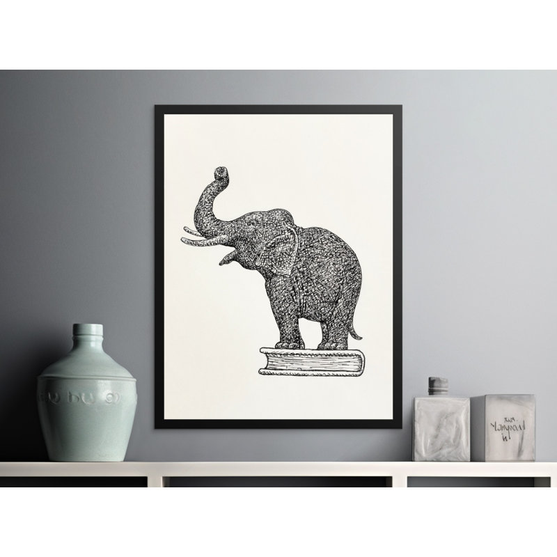 Zoe 1 Piece Floater Frame Wall Art, 20x30