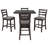 Eolus 4 - Person Trestle Dining Set-665579936
