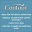 Contour Glitter Marble Tile Washable Wallpaper-27001778