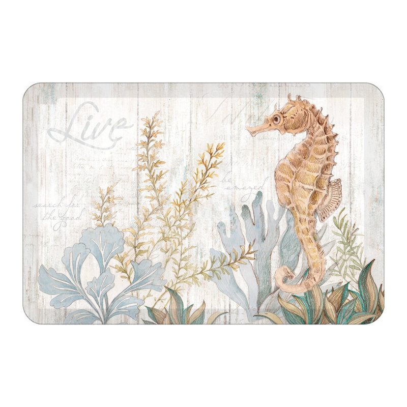  Tapis de cuisine Seahorse