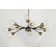 Apel 12 - Light Dimmable Sputnik Sphere Chandelier