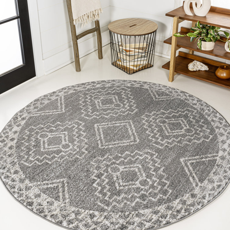 Amir Moroccan Beni Souk Gray/Cream Rug
