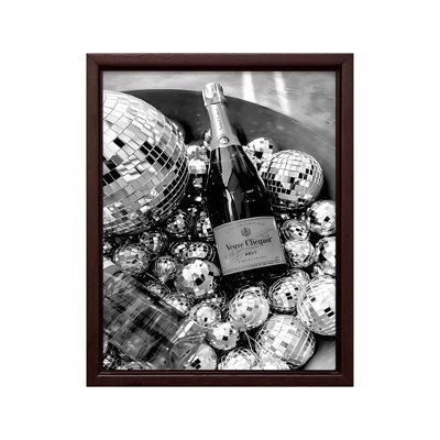 Champagne et boules disco