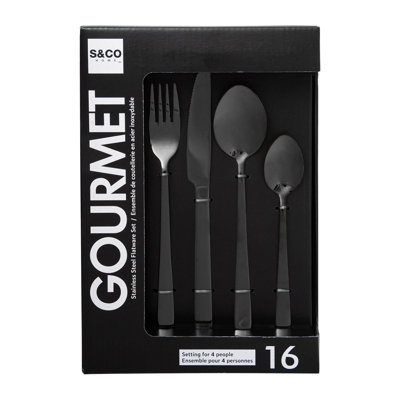 Ensemble de couverts Safdie & Co. Inc. - Service pour 4