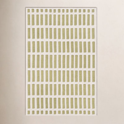 Jason Wu Hand-Woven Geometric Olive Rug