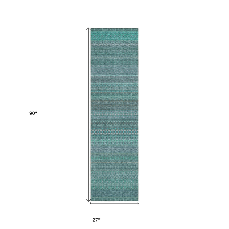 Tapis de couloir intérieur et extérieur 8 po