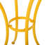 Bistro extérieur en métal jaune 3 pièces Kd - et eau - Statique-24345079