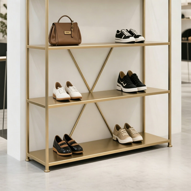 Tablette moderne moderne, (4 Shelves) 64.96"H x 59.06"W x 11.81"D