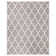 Rodgers Hand Woven Flat Weave Wool/Cotton Geometric Rug in Ivory/Gray