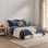 Elms 4-Piece Velvet Cotton Blend Quilt Set