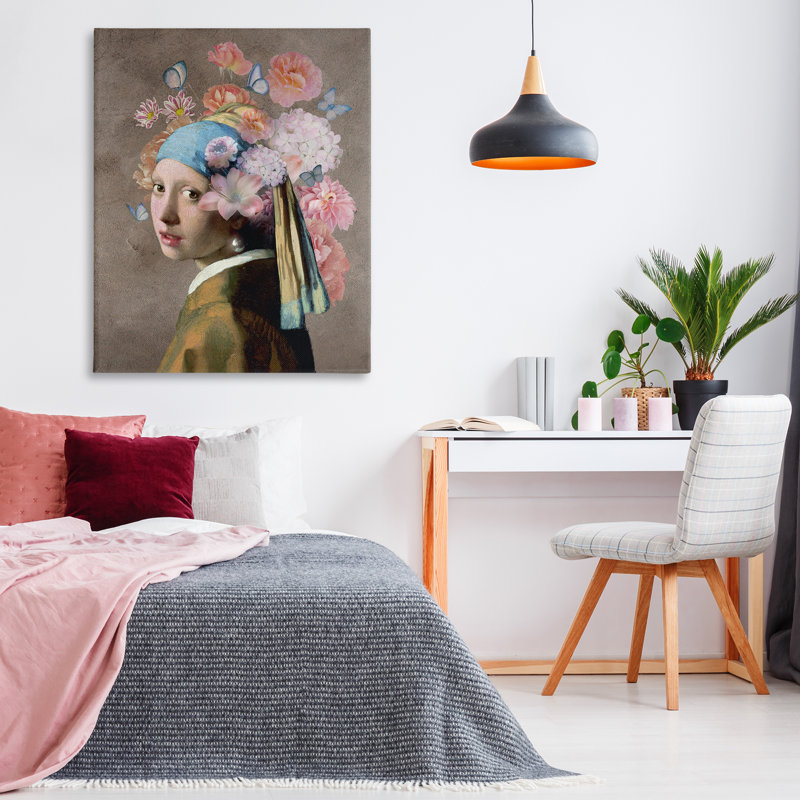 Art mural classique sur toile avec un portrait classique par Reinders, H 48 po x l 36 po