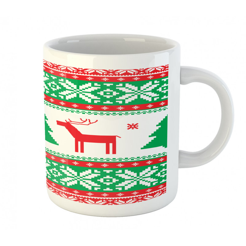 Grande tasse à café famille fêtes
