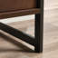 Commode 4 tiroirs, finition brune
