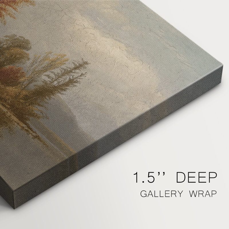 Paysages rétro-DLxxiv -Galerie enveloppée Cavas, 12 x 18