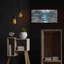 Red Barrel Studio® «Moonlight Splash» par Silvia Vassileva, art mural en métal-1551402182