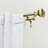 Exclusive Home Napoleon Double Curtain Rod and Finial Set, Adjustable-62826874-62795410