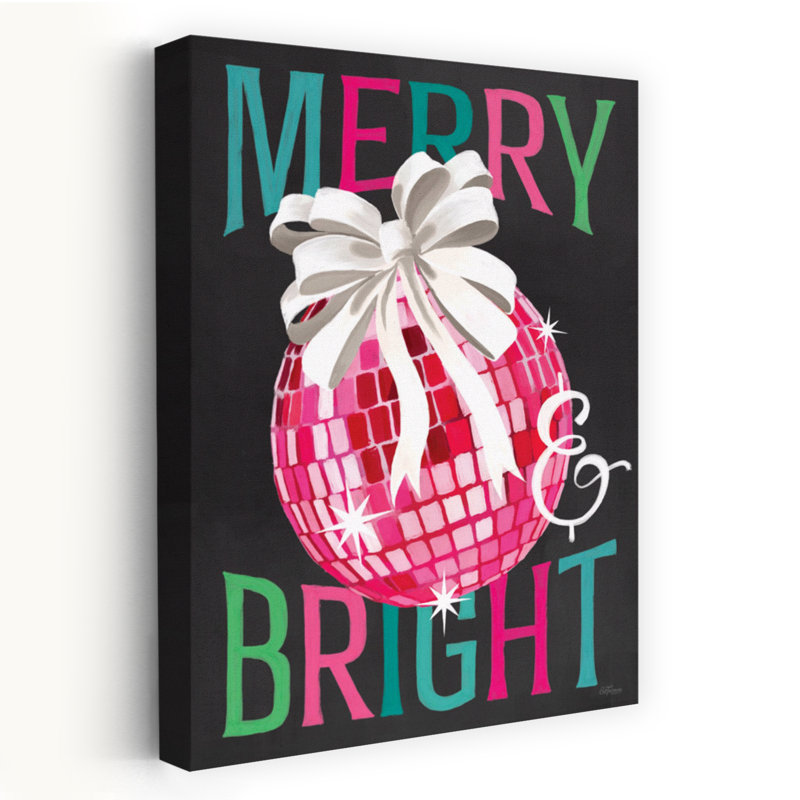 Boule disco Merry & Bright, H 24 po x l 16 po