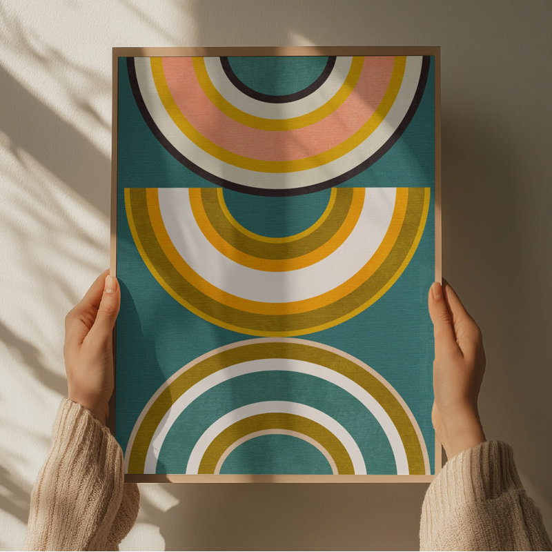 Rainbow Suns 5 Kopie, 50.8 cm H x 76.2 cm W