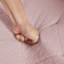 Canapé 2 places rose en tissu Teddy-189232204
