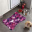 Tapis d'alimentation en forme d'os mauve
