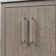 Hugo 30 In. Single Sink Carrara White Marble Countertop Vanity In Grey Oak With Gooseneck Faucet
