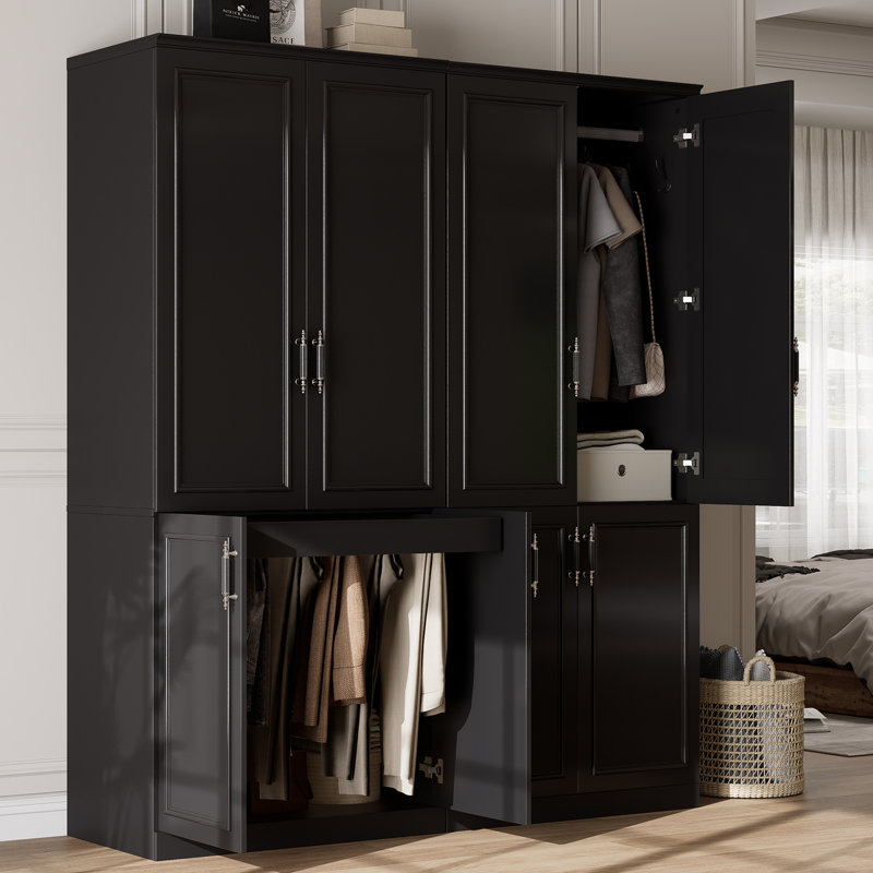 Armoire-penderie Armoire, Noir