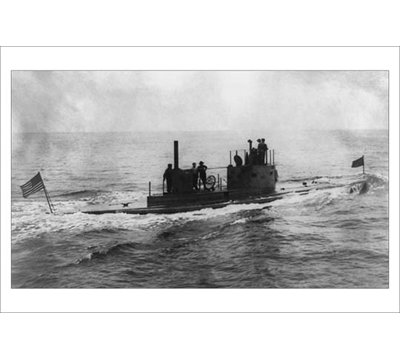 " The Lake Submarine " Print