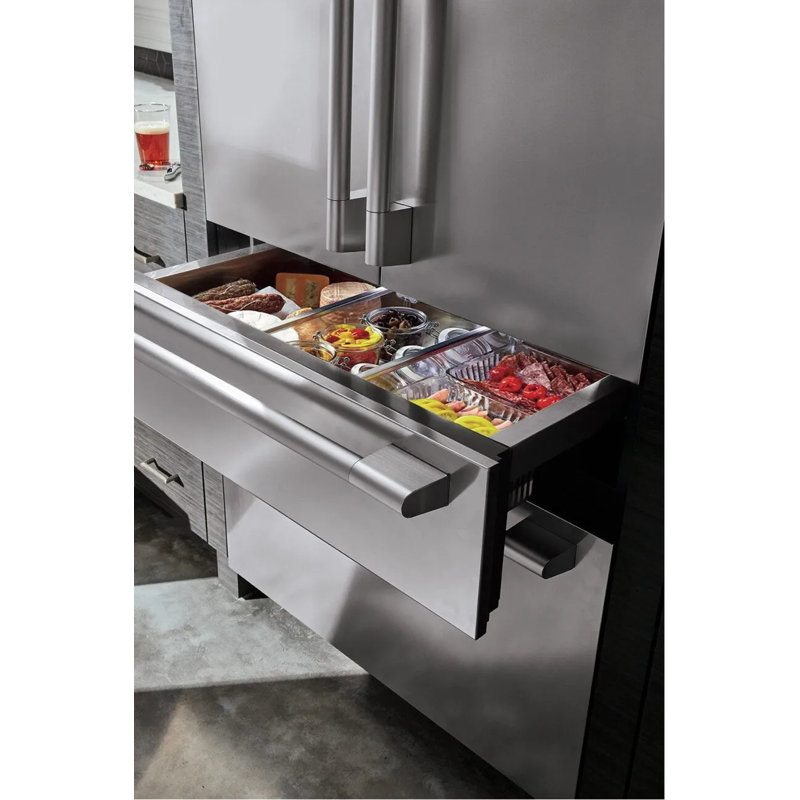 36" Integrated French Door Refrigerator