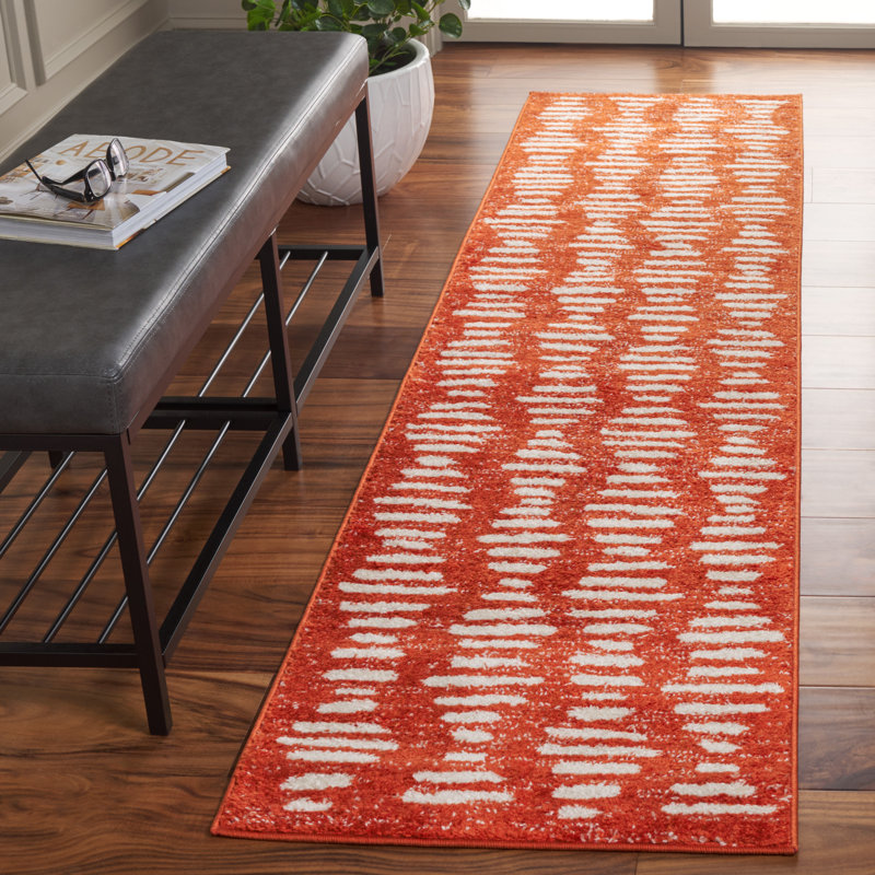 Kabao Tulum Performance Abstract Rug, Runner 2' x 8'