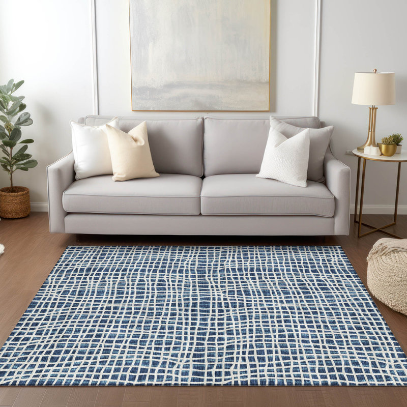  Tapis d'entrée / extérieur antidérapant Finck, Rectangle 9 pi x 12 pi